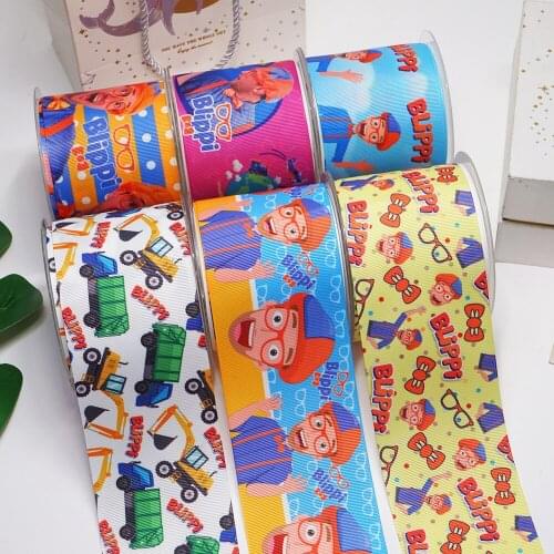 DIY Handmade Materials Printed Christmas Grosgrain Ribbon 50 Yard Per Size 50825