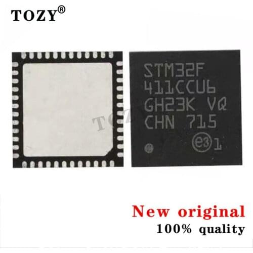 5/10/20pcs / lot new origina Stm32f411ccu6tr qfn48 32-bit microcontroller MCU ARM chip