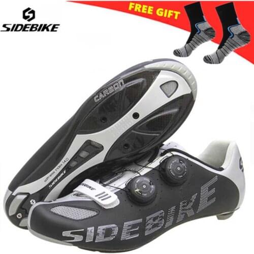 Sidebike road cycling shoes men sneakers sapatilha ciclismo ultralight racing road bike shoes men professional bicycle sneakers