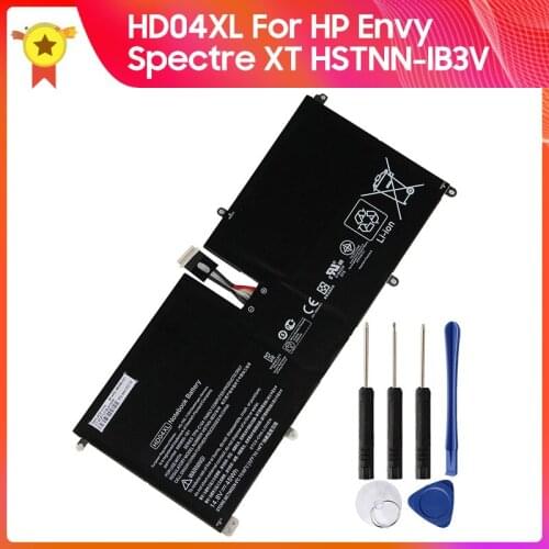 Authentic Replacement Battery HD04XL For HP Envy Spectre XT HSTNN-IB3V 13-2120tu TPN-C104 13-2095ca 685989-001 45Wh
