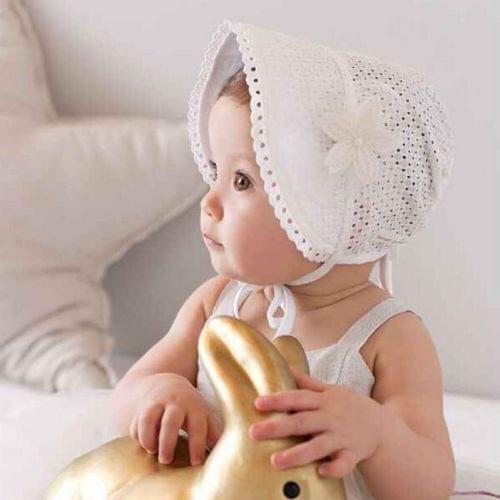 Cute Toddlers Baby Girls Flower Princess Sun Hat Cap Summer Cotton Hat Bonnet Sun Beach Bucket Hat New
