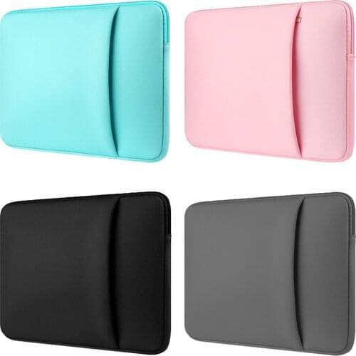 Laptop Sleeve Bag Notebook Case for Macbook Pro Air Retina 11" 13" 14" 15" 15.6" Tablet Sleeve Cover Bag for Xiaomi Huawei HP