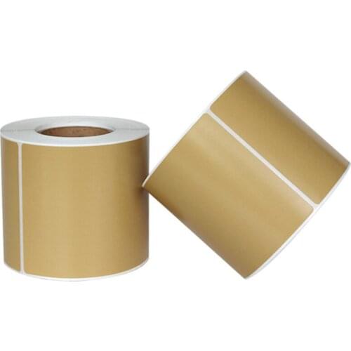 22Sizes Kraft Adhesive Thermal Label Sticker Paper Supermarket Price Blank Label Direct Print Waterproof can be Handwritten