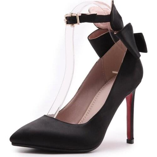 18 years spring fashion pointed with ultra fine with sexy 43 bride shoes size code 33-18225