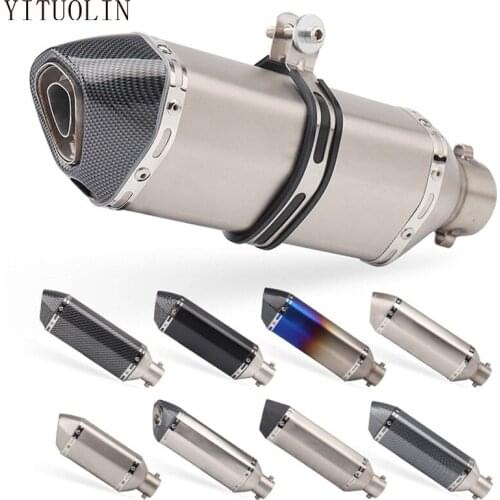 51MM Motorcycle Exhaust DB Killer For YAMAHA TENERE 700 SR 250 XVS 950 R1 2003 DRAG STAR 400 VSTAR 650 XMAX 125 FZ16 R6 2005