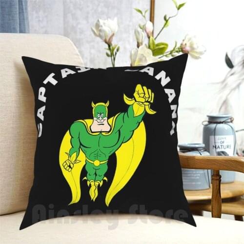 Funny Captain Bananaman Shirt-Cute Kids Hero T Shirt-Funny Capatin Banana Outdoor Hiking Backpack Waterproof Camping