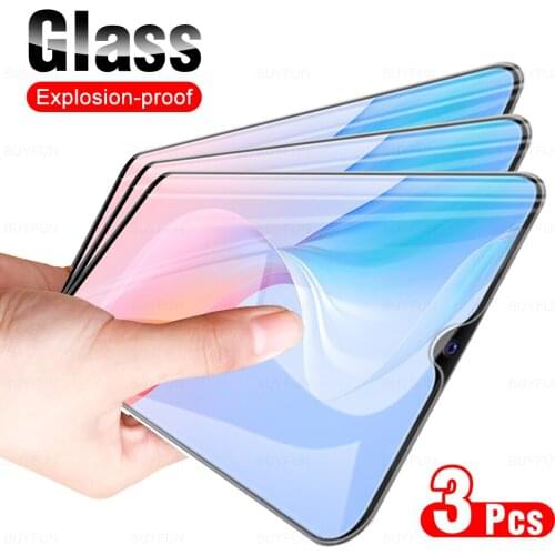3Pcs Full Cover Protective Tempered Glass Film For VIVO Y21 Phone Screen Protector Glass For VI VO VIVOY21 Y 21 6.51 inch 2021
