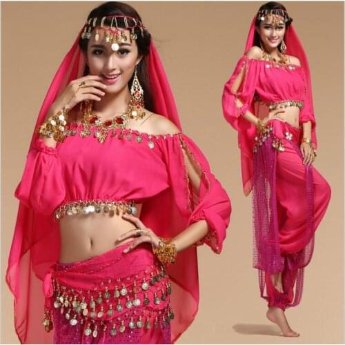 Stage Performance Woman Belly Dance Costume Bollywood Gypsy Costumes Women Belly Dance India Egypt Dancing Dress Dnacewear