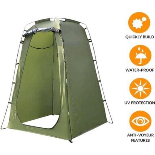 1PC Outdoor Camping Tent Camping Tent Beach Privacy Toilet Tent Outdoor Portable Shower Room Changing Toilet Namiot Turystyczny