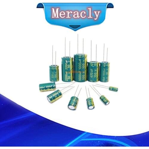 10 pcs Aluminum electrolytic capacitor 1800 uF 6.3 V 8 * 16 mm frekuensi tinggi Radial Electrolytic kapasitor