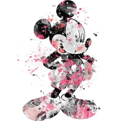 Diamond Painting Cross Stitch Cartoon Disney Mickey Mouse Mosaic Diamonds Embroidery Square Drill Handcraft Home Decor Craft Art