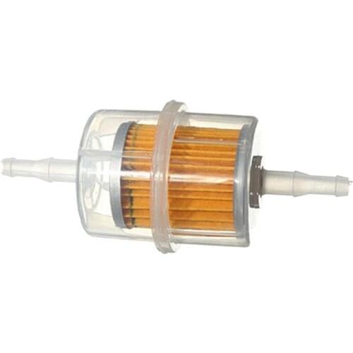 Car Auto Motorcycle Inline Petrol Fuel Filter Fits 6mm 8mm1/4'' 5/16'' Pipe Hose