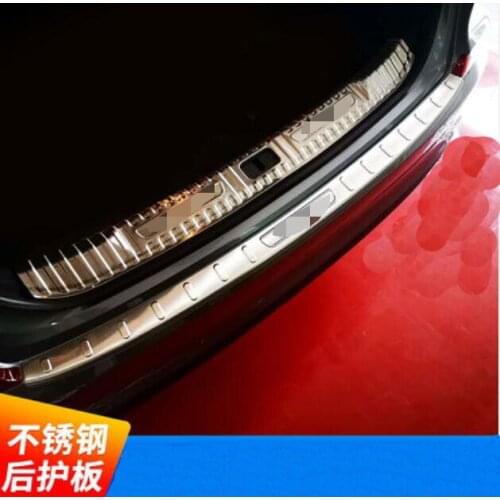 Car accessories For Chevrolet Monza RS 2019 Stainless Steel Rear Inner Trunk Boot Bumper Guard Plate Protector Molding Trim