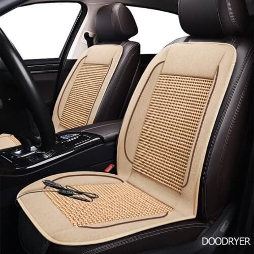 DOODRYE 12V Seat ventilation 1pc car seat cover for Toyota all model LAND CRUISER Venza Corolla CHR Camry PRADO RAV4 YARiS