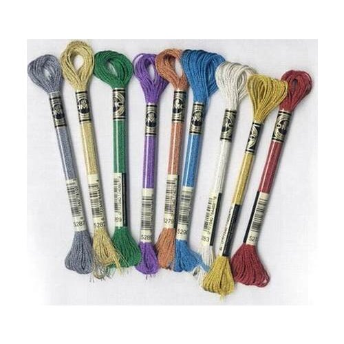 Pcs Precious Metal Effects metallic thread for cross stitch France color DMC france E168 silver embroidery