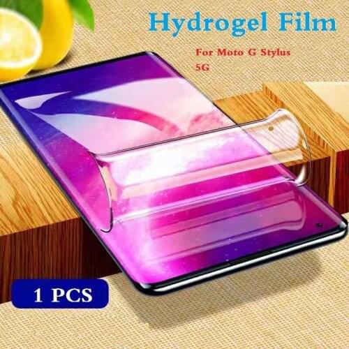 Full Cover Hydrogel Film For Motoroal Moto G Stylus 5G Screen Protector For Motoroal Moto G9 Power Not Tempered Glass