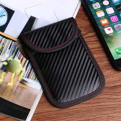 2020 Hot Sale New Car Remote Key Signal Blocker Case Cover Bag Signal Blocking Shielding Pouch Polyurethane