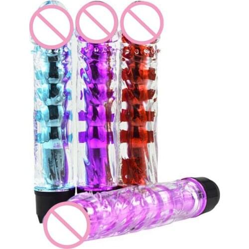 Product Sex Toys Crystal Vibrator Dragon Beard Stick Single Shock Dildo Adult Toy Anal Soft Dildo for Anal Adult Toy Xxl Dildo