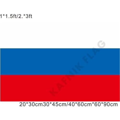 KAFNIK,free shipping 20*30cm/30*45cm/40*60cm/60*90cm small flags Russian Flag for Countries World Event Decorative Flags