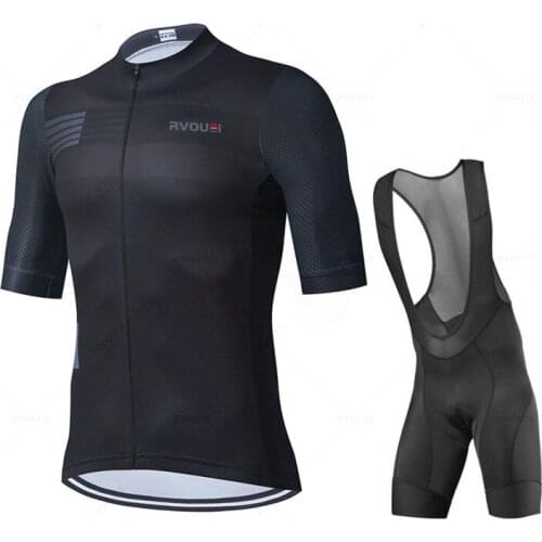 Mavic Team Men Cycling Set Fluorescent Green Cycling Jersey Bike Bib Shorts Set MTB Ropa Ciclismo Summer Maillot Culotte Suit