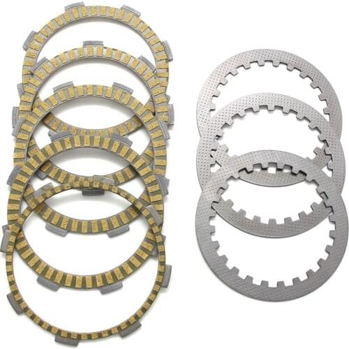 Clutch Friction Disc Plate Kit For Honda FTR223 MC34 2000 2001 2002 OEM:22201-MJ8-000 22201-KBG-A00 22201-KPM-850 22311-KN4-680