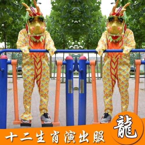 Dragon Mascot Costume Fancy Costume Cosplay Mascotte for Adults Gift for Halloween Carnival Party Mascot
