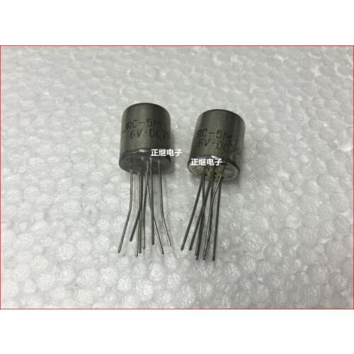 Relay Metal Round Relay JRC-5M 6VDC 8-pin