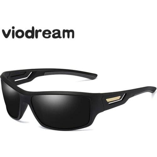 Viodream Plastic Titanium Polarized Sunglasses Night Vision Men Goggle Tr90 Adult Sports Driving sun glasses 201909