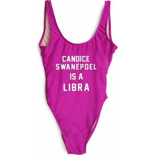 New arrive one piece bathing suit bodysuit backless monokini letter print Jumpsuit Bodycon Bodysuit Leotard Top