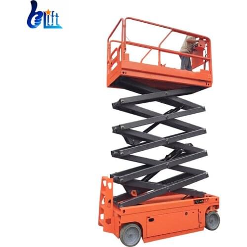 Air Conditioner Portable Lifter Mini Self Propelled Scissor Lift