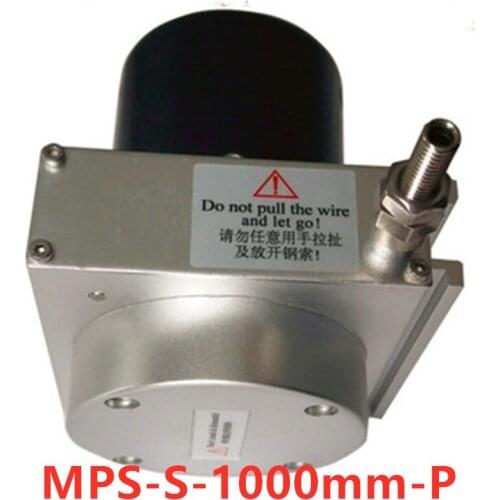 Pull rope linear displacement sensor pulse encoder output MPS-S-1000mm-P