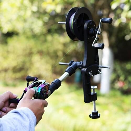 Sougayilang Fishing Tool Portable Fishing Line Spooler Professional Spooling Line Loader Fishing Tool for Spinning/Casting Reel