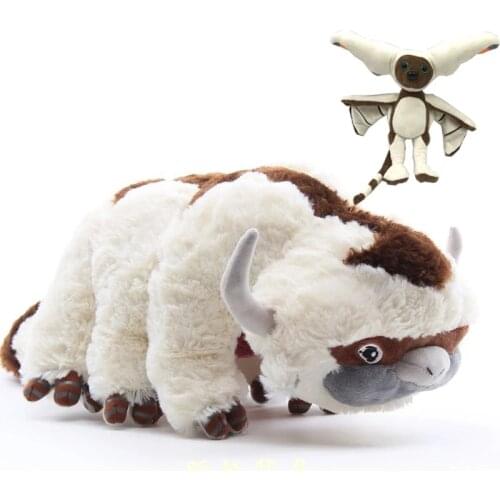 Cheapest 4style Anime Kawaii Avatar The Last Airbender Appa Plush Tv Series Plush Appa Avatar Stuffed Dolls Kids Toys