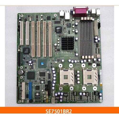 Server motherboard for SE7501BR2 U320 SCSI support RAID mainboard Fully tested