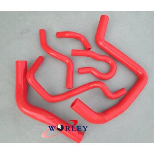GPI for Honda Civic Si/SiR/VTi/Type R DC2 EK4 EK9 B16A B Silicone Radiator RED Hose