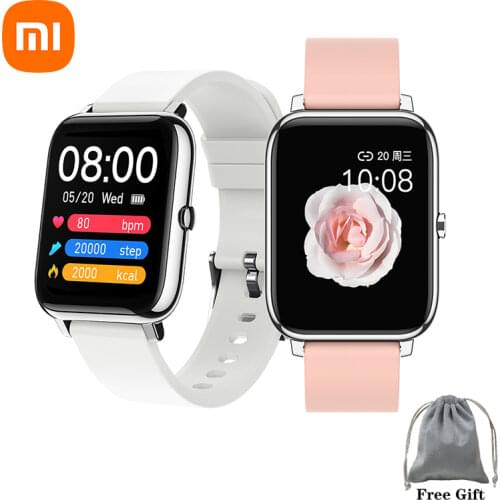 Xiaomi SmartWatch Men Women IP67 Waterproof Large Capacity Custom Dial Fitness Tracker Heart Rate Sleep Monitor Sports Bracelet