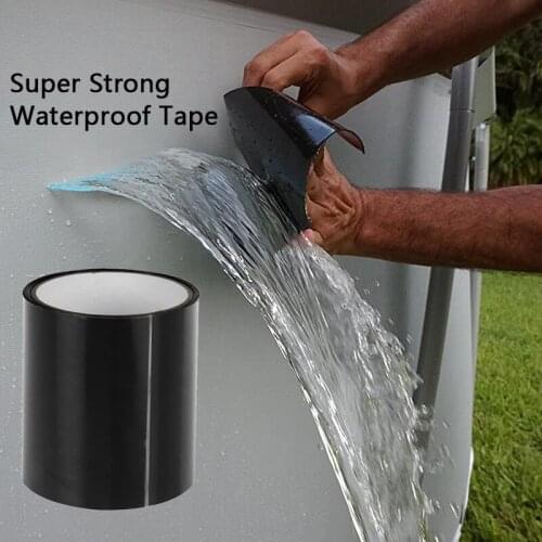 150x10cm/10x10cm Super Strong Waterproof Tape Stop Leak Seal Repair Tape Performance Self Fiberfix Adhesive Insulating Duct Tape