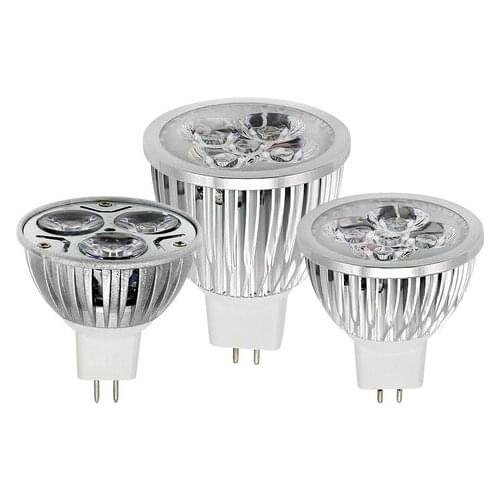 Spotlight Bulb MR16 12V Dimmable 3W 4W 5W High Power LED Light