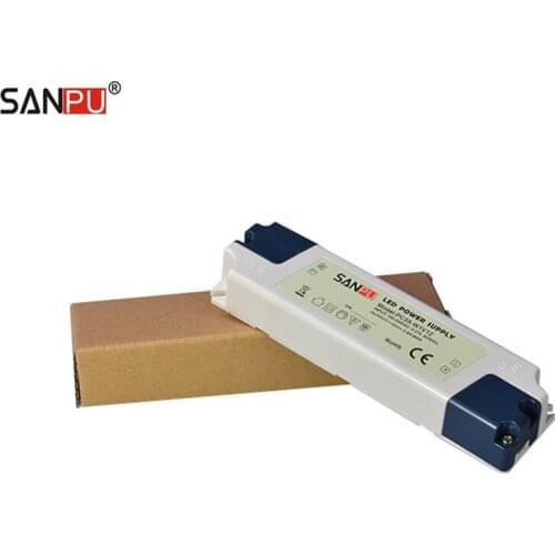 SANPU SMPS 35w LED Driver 12v ac 220v 110v to dc Lighting Transformers Constant Voltage Switching Power Supplies IP44 Plastic