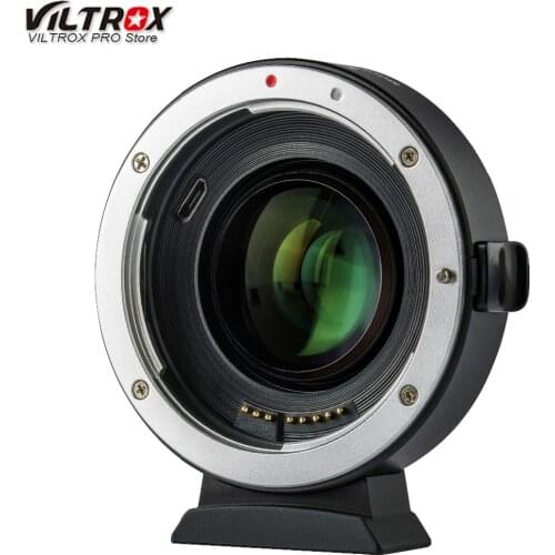 Viltrox EF-EOS M2 AF Auto-focus EXIF 0.71X Reduce Speed Booster Lens Adapter Turbo for Canon EF lens to EOS M5 M6 M50 Camera