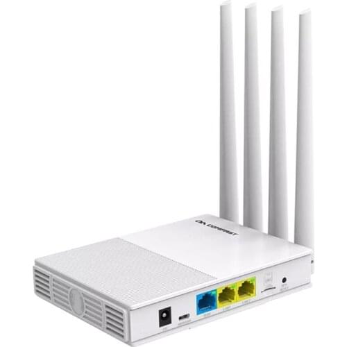 COMFAST E3 4G LTE 2.4GHz WiFi Router 4 Antennas SIM Card WAN LAN Wireless Coverage Network Extender US Plug Wireless Extender