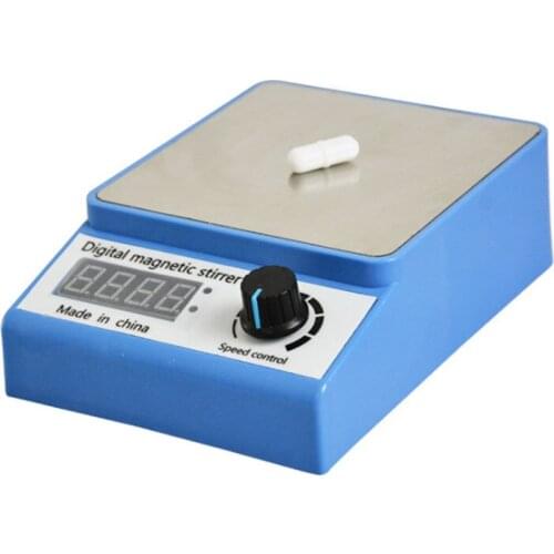 ZGCJ-3A 0-3000RPM Digital Magnetic Laboratory Stirrer Mixer Plate Control Blender Machine with Stir Bar 100-240V