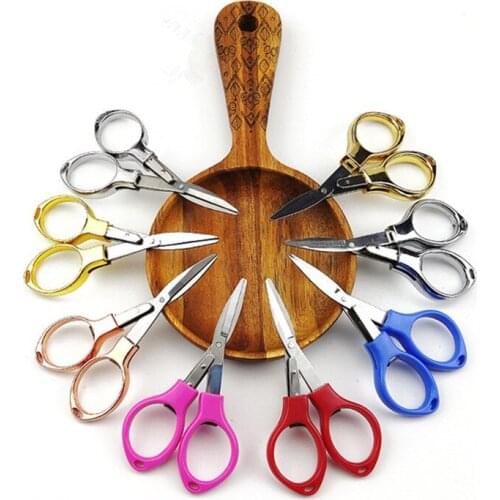 1PC New Black Multifunction Carbon Steel U-shaped Scissors Thread Wire Cutter Sewing Snips Embroidery Tailor Cutters Sewing Tool