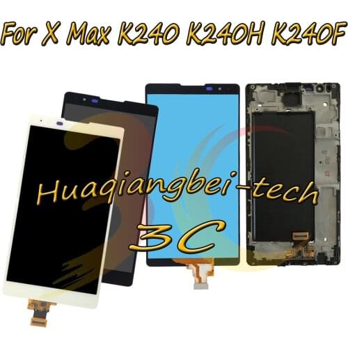 5.5'' New For LG X Max K240 K240H K240F Full LCD DIsplay + Touch Screen Digitizer Assembly + Frame Cover 100% Tested
