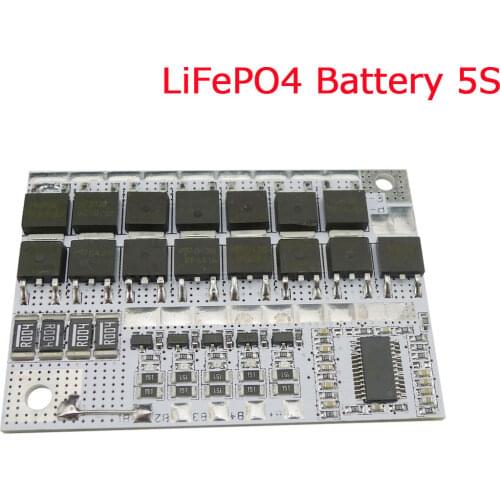 Aihasd 18V 100A 5S BMS LiFePO4 LiFe Battery Protection Circuit Board