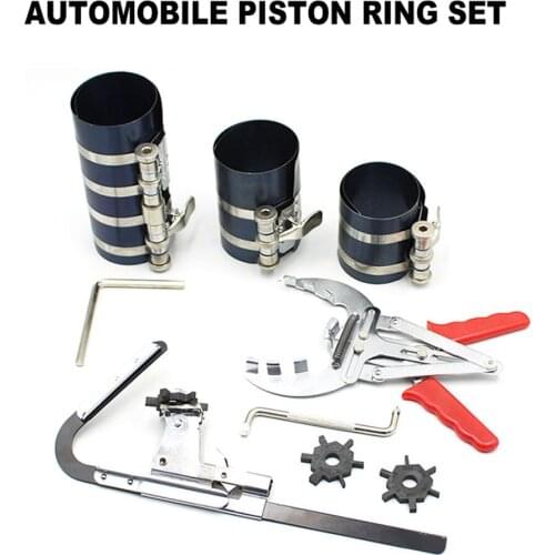 Automobile piston ring compressor Engine piston ring pliers Disassembly tool Clean up carbon deposit Automobile Service