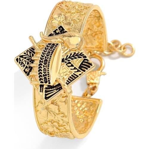 Cring Coco Hawaiian Bracelet Drum Jewelry Bangle for Women 2021 New Design Bracelets Fashion Polynesian Ethnic Tribal Gold Color