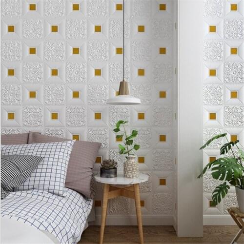 Background Stickers Foam Wallpaper Ceiling Decoration 3d Brick Ceiling Wall Stickers Ceiling Stickers Living Room Bedroom Tv Dec