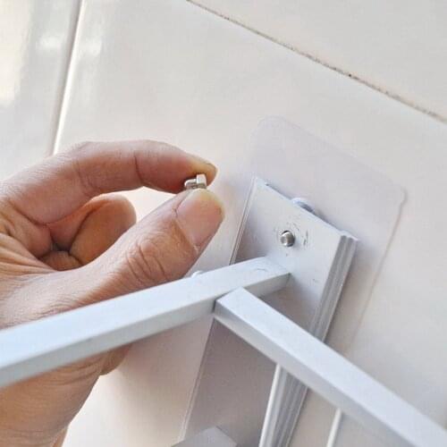 Strength Adhesive Nail Mount Pendant Hook Screw Wall Pin-free Mounting Wall Hang Rack Without Trace Stick Push Glue Hook Screw