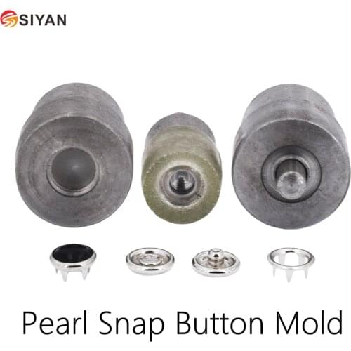 Metal button Pearl Snap Button Mold Metal Eyelets Rivet Clothing & Accessories Button Installation Mold Machine Dies Manual Tool